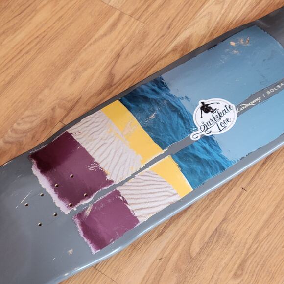 Loaded Carver Bolsa  Surfskate Skateboard deck only no wheels 31" - Picture 3 of 12